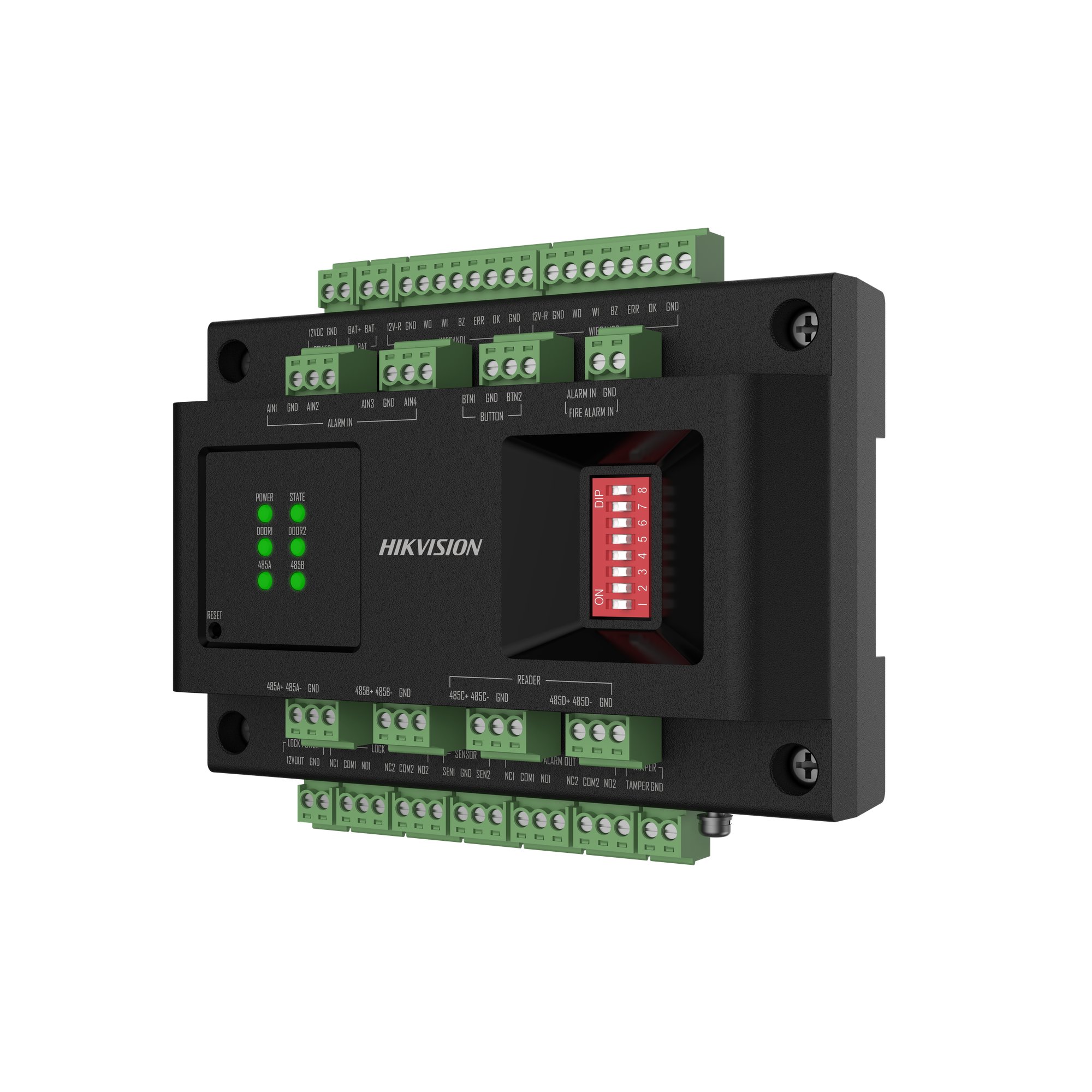 Hikvision DS-K2M002X(O-STD) Zutrittskontroll-Modul für 2 Türen mit Batteriemanagement