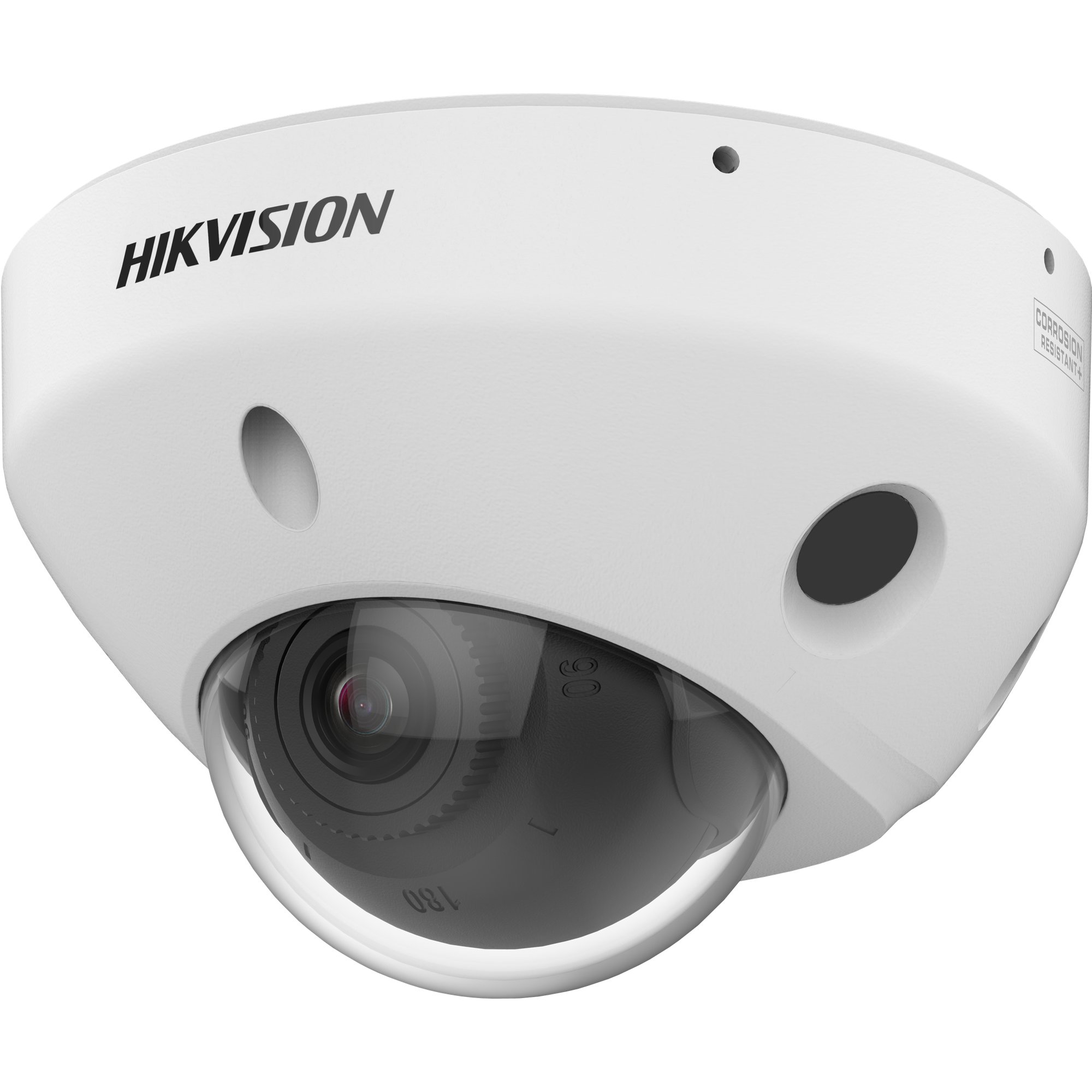 DS-2CD2546G3-IZS2UY(2.8/4mm)/O-STD/BLACK — 4-MP-Dome-Kamera mit Varifokalobjektiv und KI-Detektion