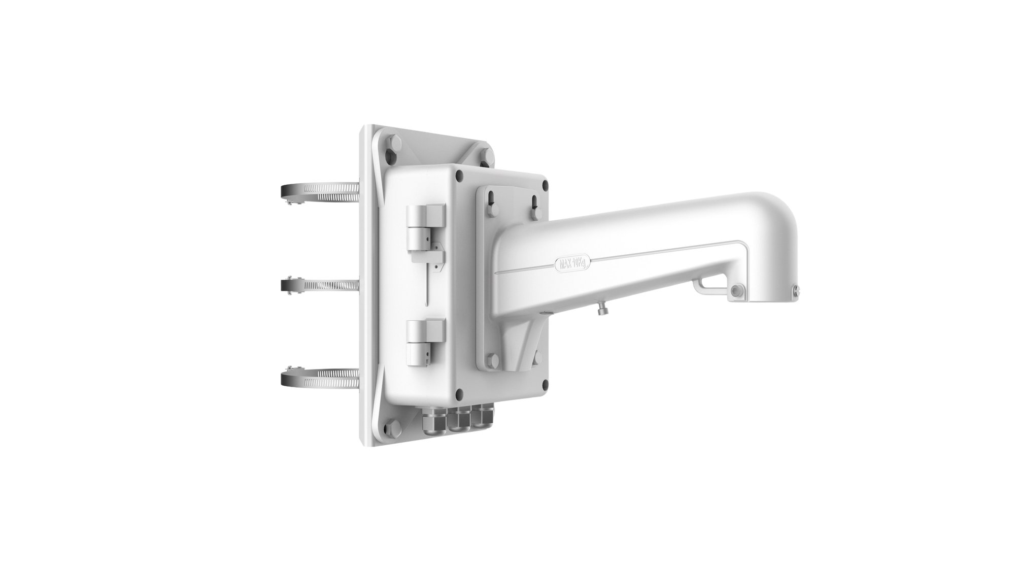 DS-1602ZJ-BOX-POLE - Vertikale Masthalterung für Speed Dome Kameras