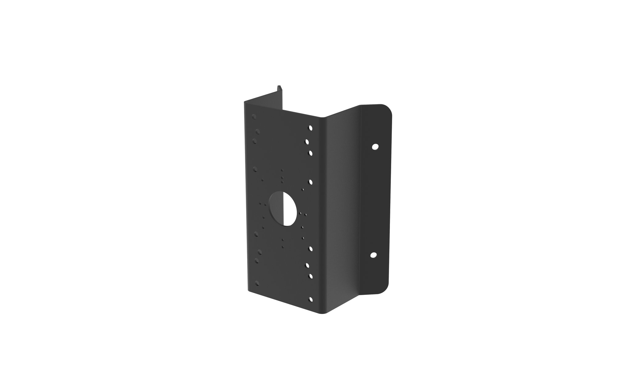 DS-1276ZJ-SUS(Black) - Robuste Eckhalterung aus Edelstahl, schwarz