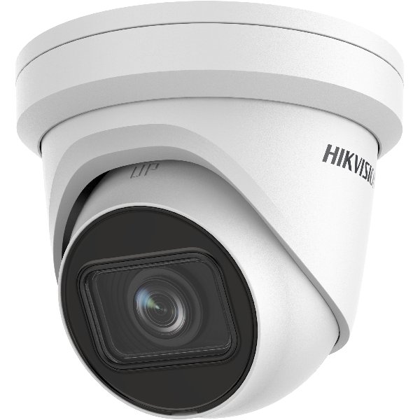DS-2CD2H83G2-IZS(2.8-12mm)(O-STD) — 8-MP-Turret-Netzwerkkamera mit Motorzoom und KI-Erkennung