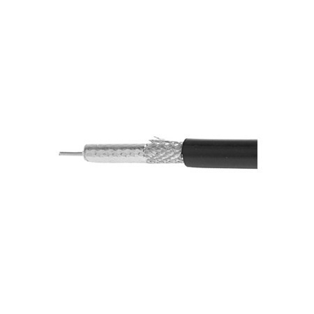 100 m Videokabel RG59 schwarz