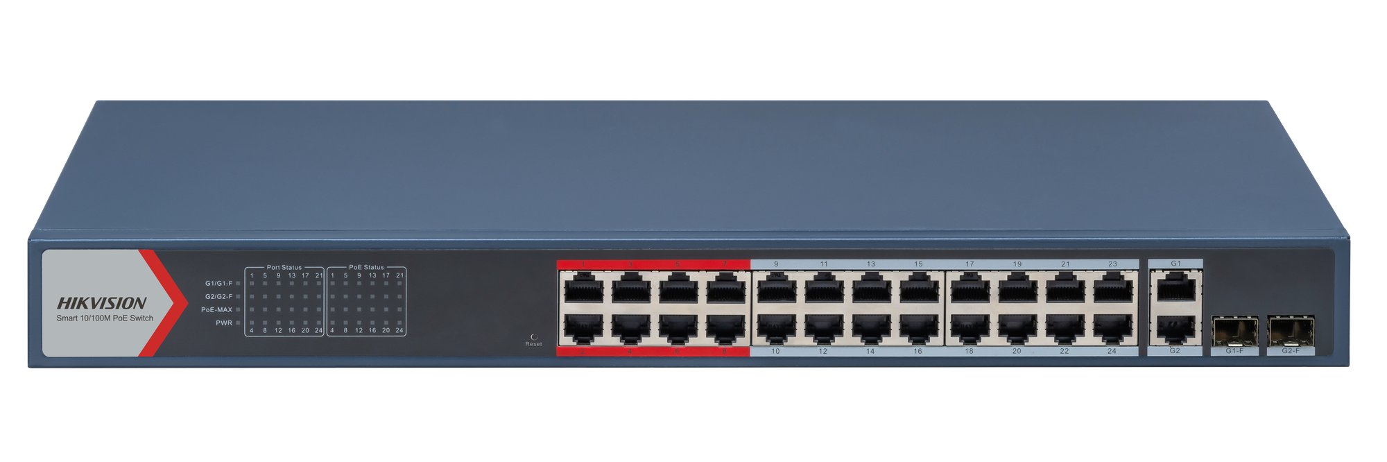 Hikvision DS-3E1326P-EI(O-STD)(B) — 24-Port Fast-Ethernet PoE Switch