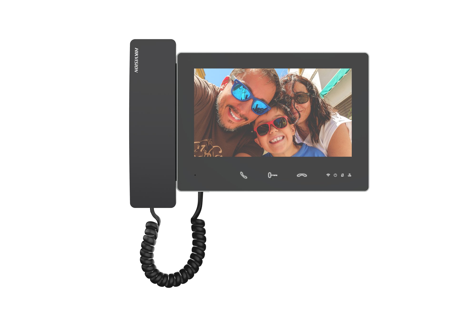 Hikvision DS-KH7300EY-WTHE2(O-STD) 2-Draht HD-Innenstation 7 Zoll Touchscreen mit WLAN