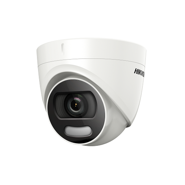 DS-2CE72HFT-F (3.6mm) — HD-TVI ColorVu Turret-Kamera 5 MP mit Weißlicht