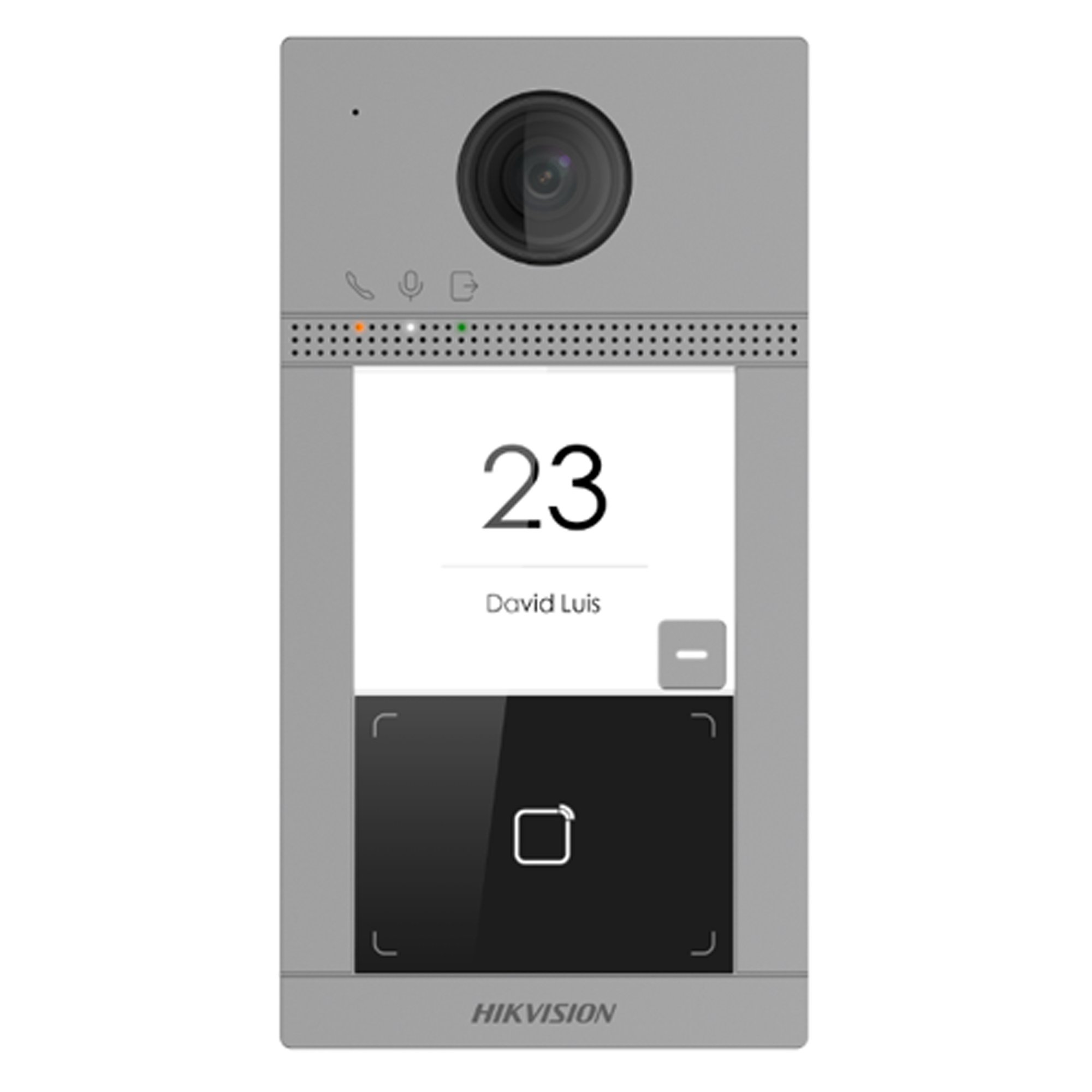 DS-KV8113-WME1(C)(O-STD)/Flush/Europe BV — 1-Knopf IP-Türstation mit WLAN