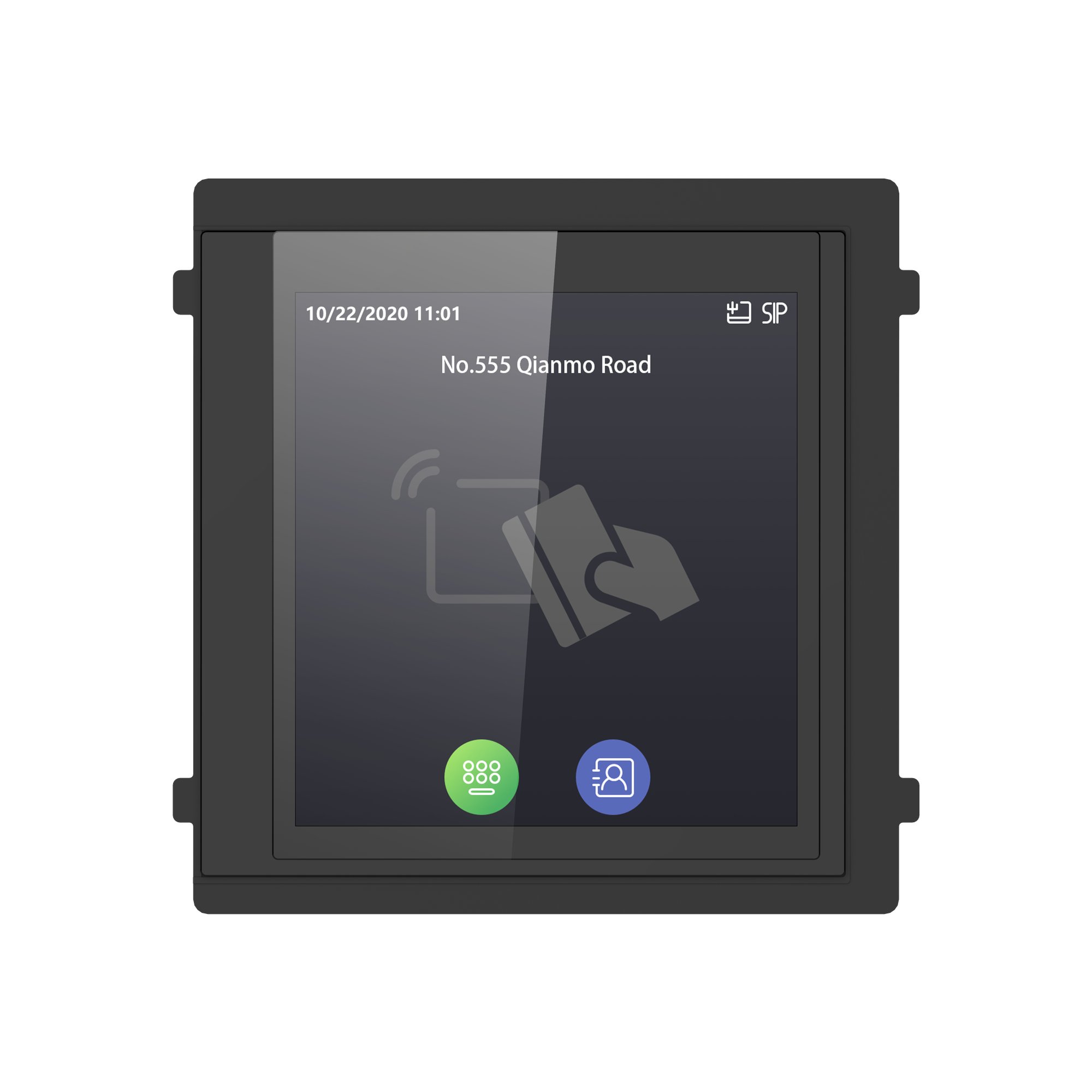 Hikvision DS-KD-TDM(O-STD) Touch-Display-Modul mit Kartenleser