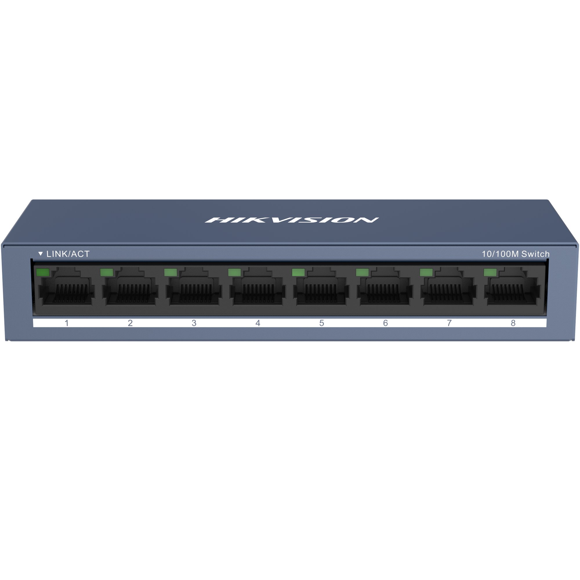 Hikvision DS-3E0108-O(O-STD) Fast Ethernet Switch, 8-Port