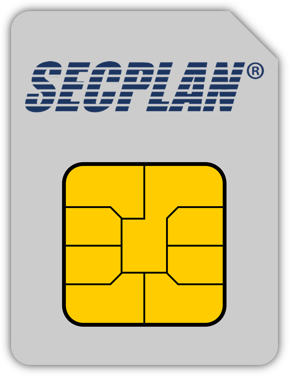 SECPLAN 5 Jahre Prepaid National Roaming M2M 4FF / Nano-SIM Karte mit 3GB Datenvolumen