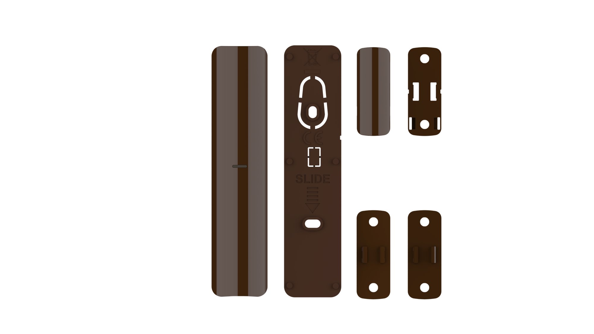 Hikvision DS-PDB-MC-Brown(B)(O-STD) — Magnetischer Türkontakt Braun