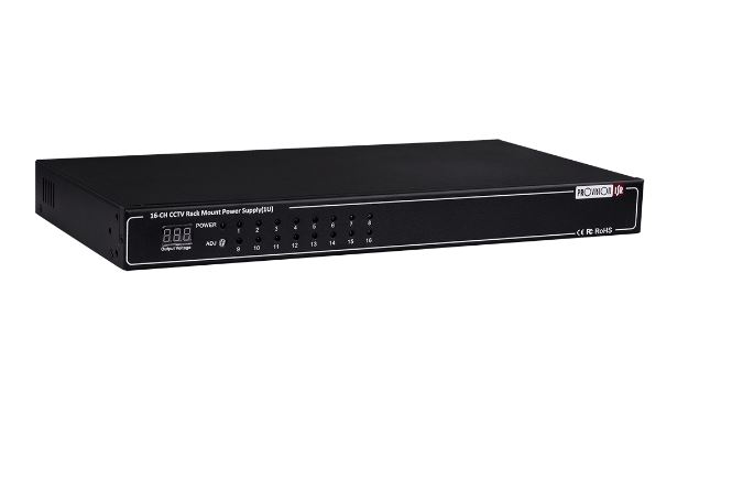 Provision-ISR PR-20A16CH-1U 16-Kanal Netzteil 12V/20A