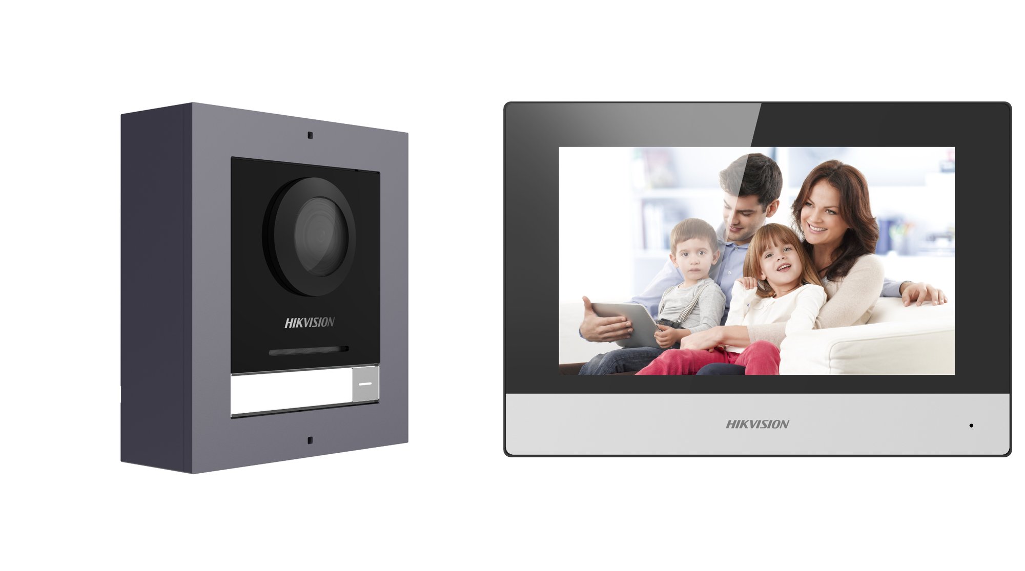 DS-KIS602(B)(O-STD)/Europe BV — IP-Video-Sprechanlage Komplettset für Einfamilienhäuser