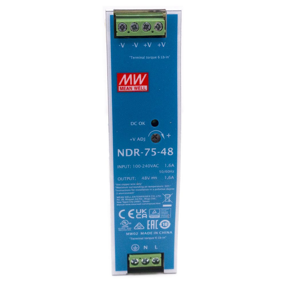Hikvision NDR-75-48 Hutschienen-Netzteil 48V DC 75W