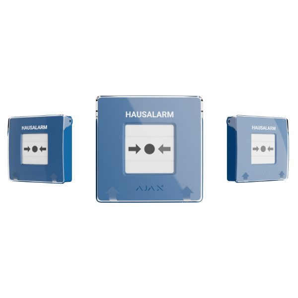 Ajax Hausalarm Manual Call Point Blue