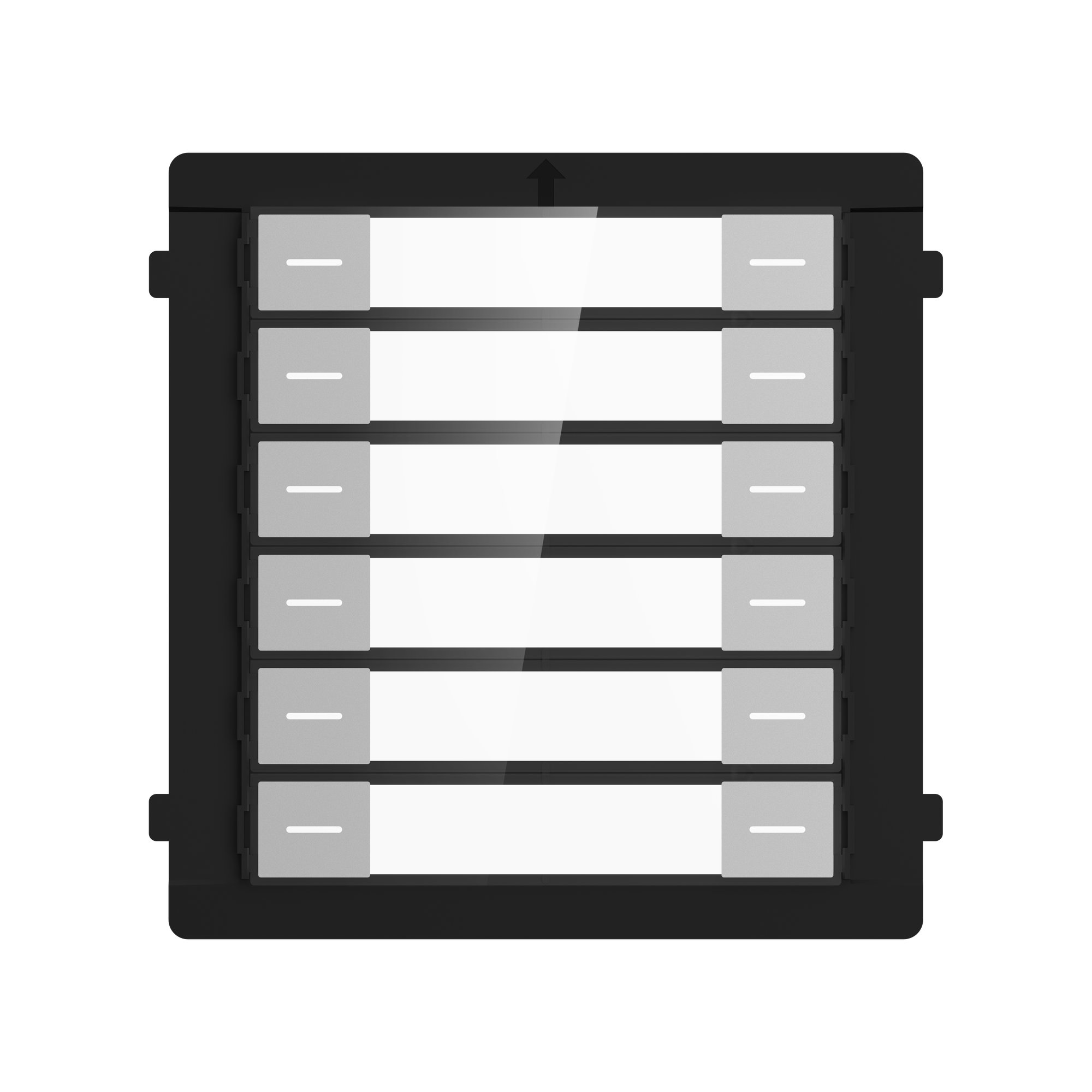 DS-KD-K12(O-STD) — Hikvision Namensschild-Modul mit 12 Ruftasten