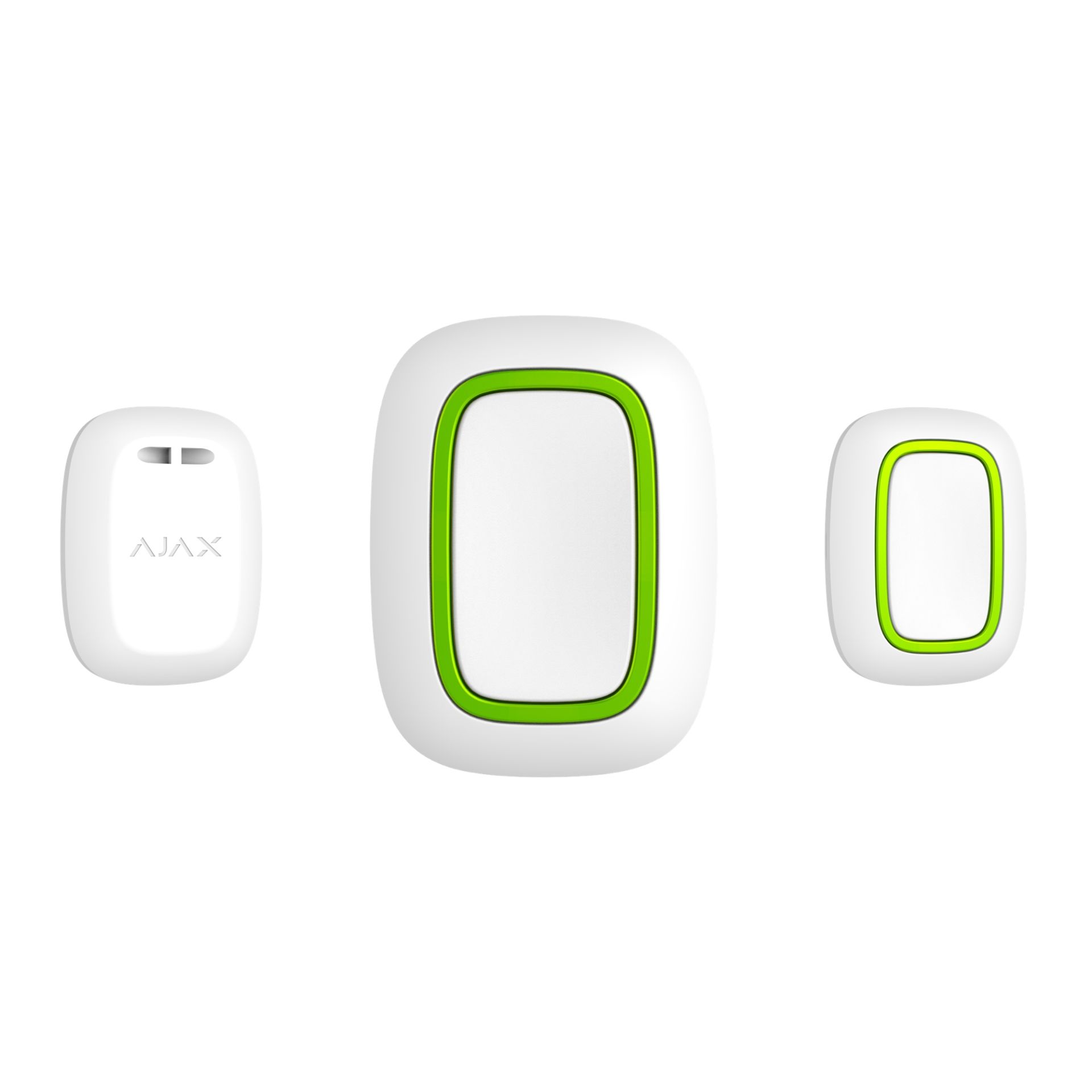 Ajax Button white
