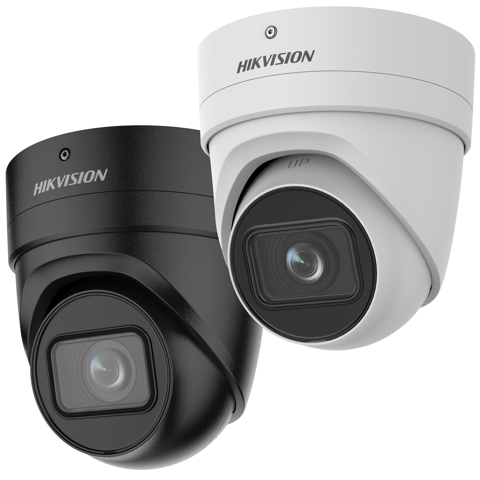 DS-2CD2H46G2-IZS(2.8-12mm)/C/O-STD/BLACK — 4-MP-AcuSense-Turret mit motorisiertem Varioobjektiv 2,8-12 mm, IR, schwarz