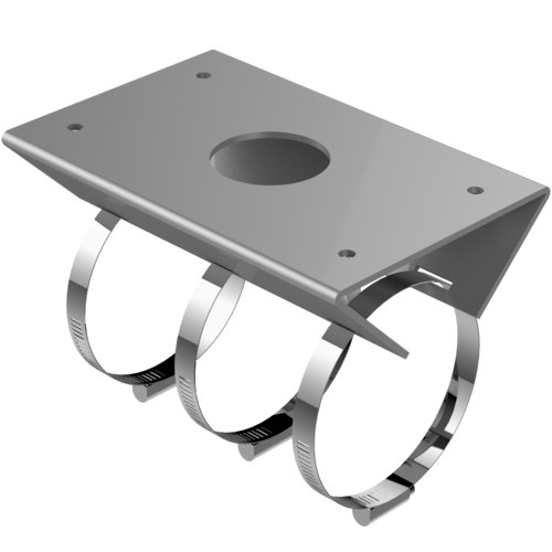 DS-1684ZJ-P-Y(O-STD) - Vertikale Masthalterung Platinum Grey, Mast Ø 67-127 mm
