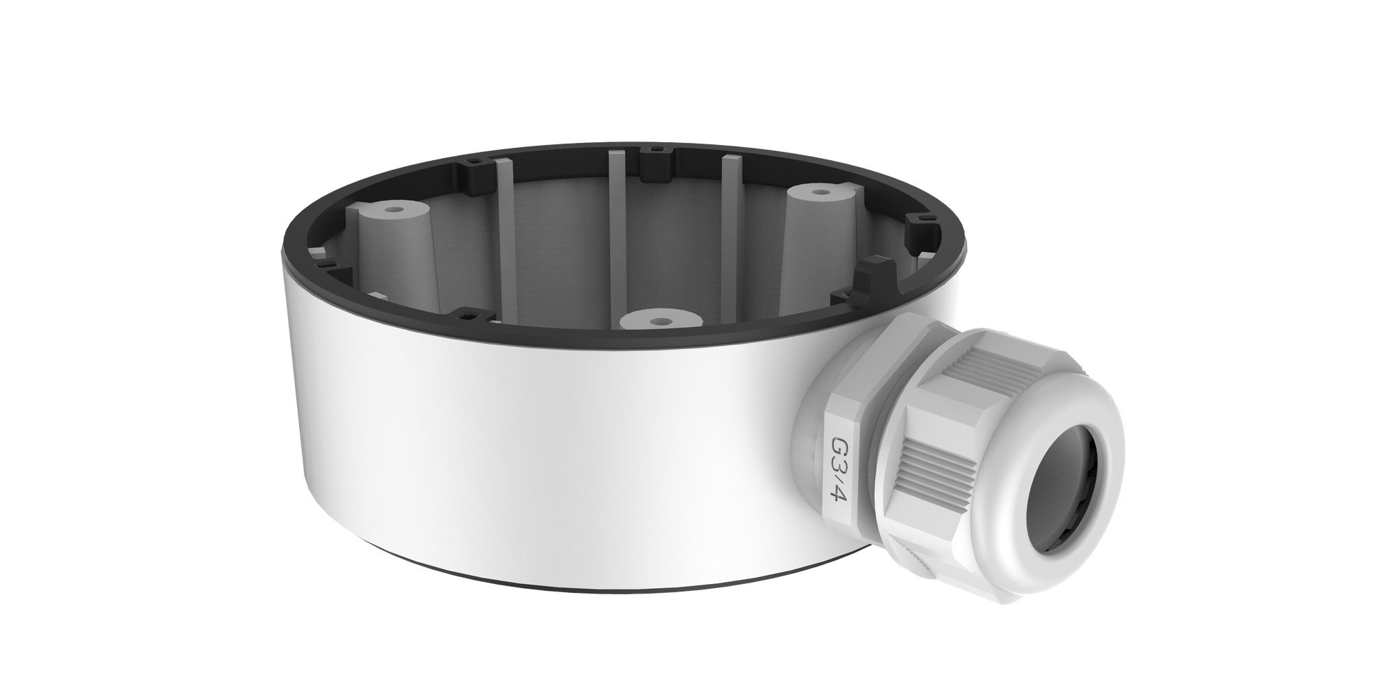 DS-1280ZJ-TR13 - Wetterfeste Abzweigdose für Turret-Kameras, weiß