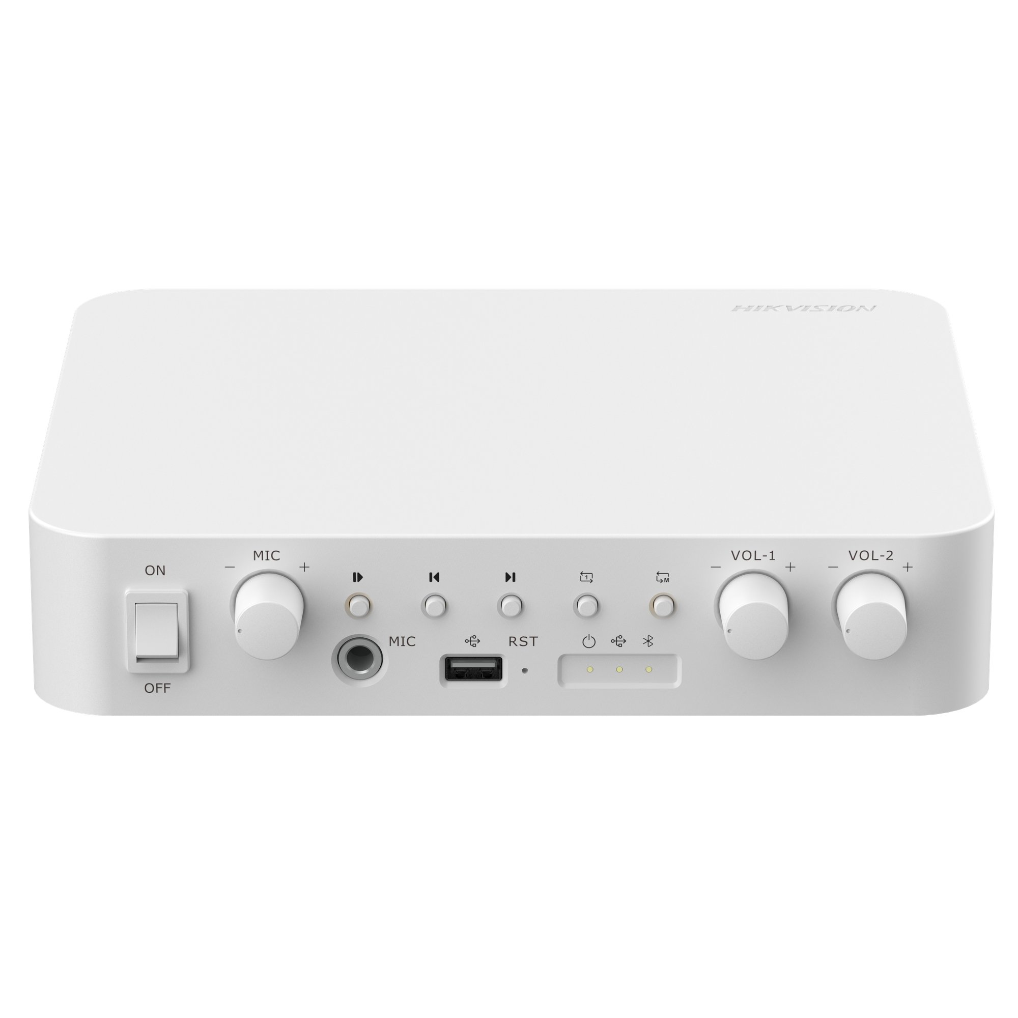DS-QAE1A80G1-VB(O-STD)/EU — 80W 2-Zonen Netzwerk-Verstärker für professionelle Audiobeschallung