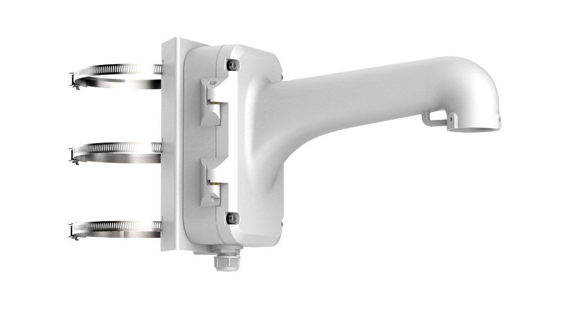 Hikvision DS-1604ZJ-Pole — Vertikale Masthalterung
