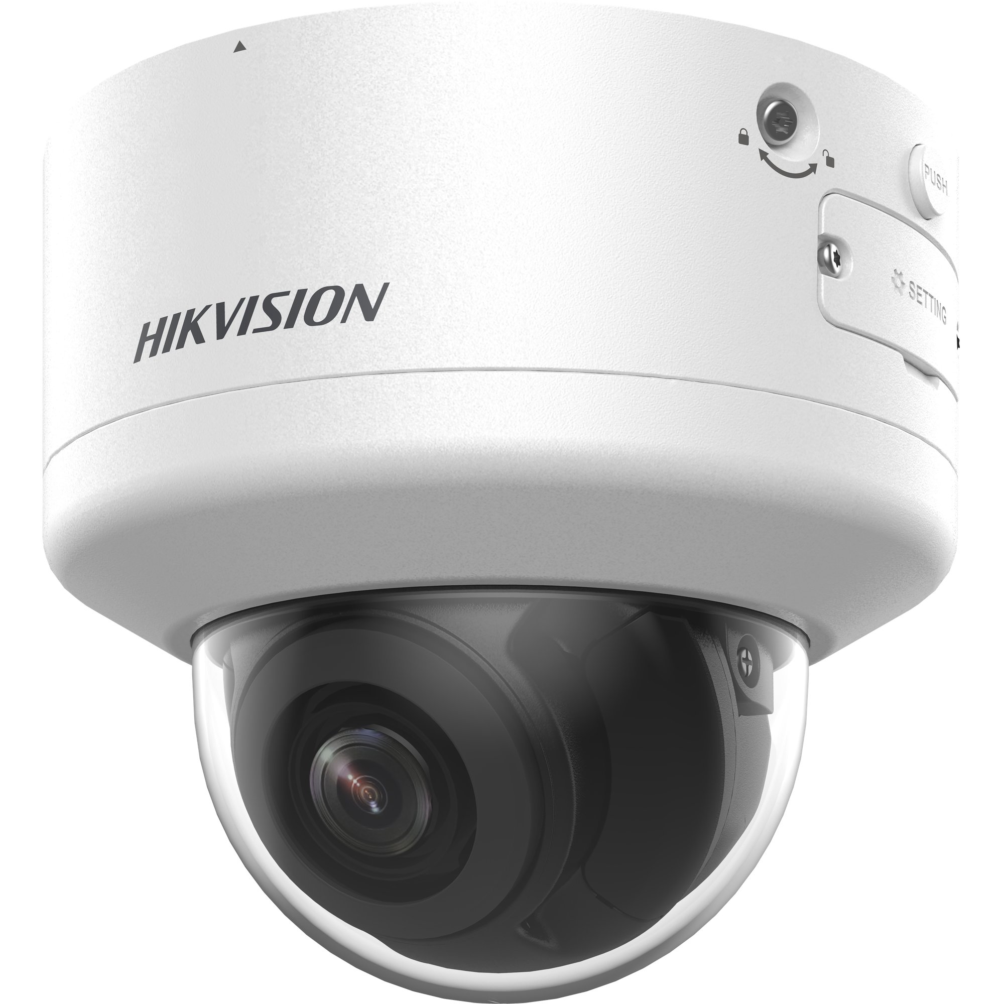 DS-2CD2746G2H-IPTRZS(2.8-12mm)(O-STD) — 4-MP-AcuSense-PTR-Dome mit motorisiertem Varifokalobjektiv