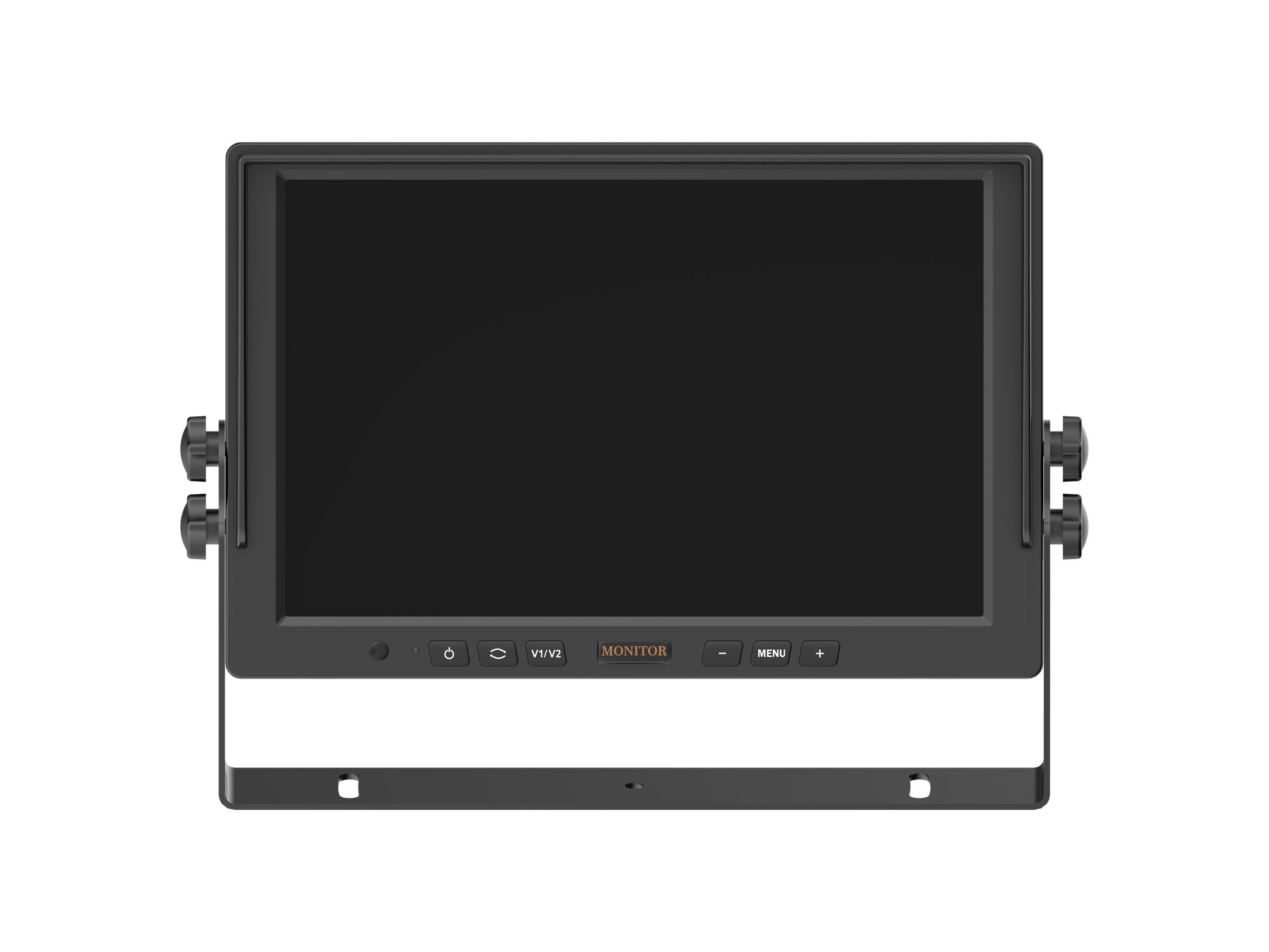 AE-MW1203(O-NEU)(10''/2-CH/M/Bracket) — 10" Fahrzeug-Monitor VGA mit Tastatursteuerung