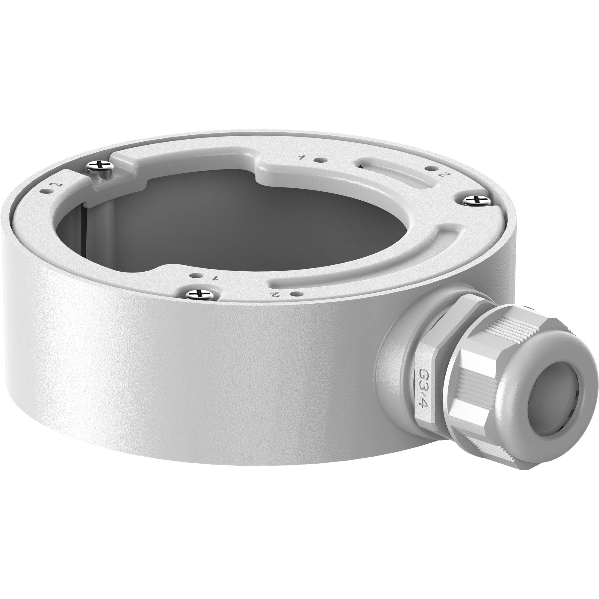 DS-2280ZJ-WA120(O-NEU) - Abzweigdose Ø120 mm, weiß