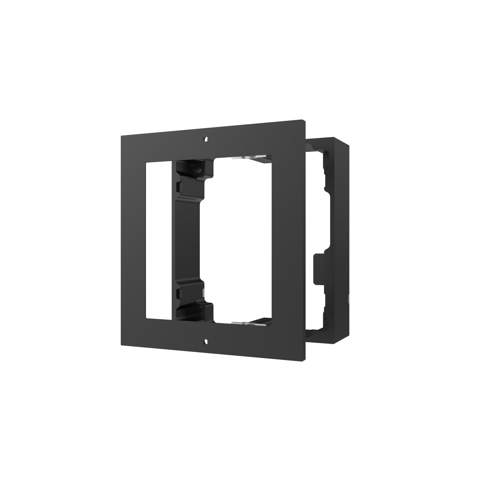 DS-KD-ACW1(O-STD)/Black — Aufputz-Montagerahmen für Hikvision Video-Türsprechanlage, 1 Modul, schwarz