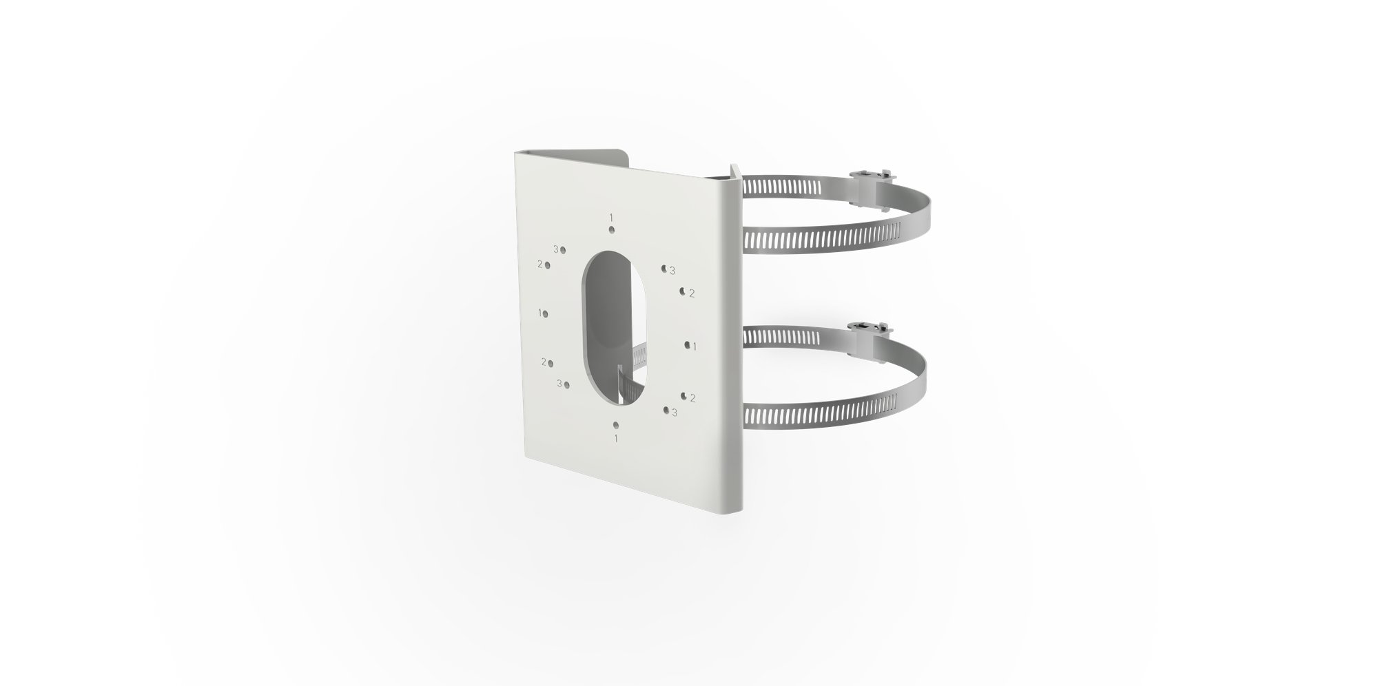 DS-1275ZJ-S-SUS Vertikale Masthalterung