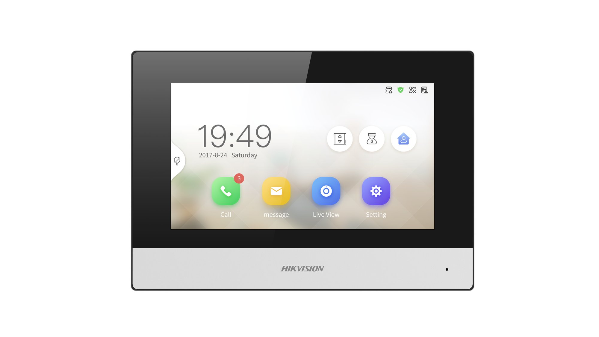 DS-KH6320Y-WTE2(O-STD)/Europe BV — 7" IP-Videogegensprechanlage