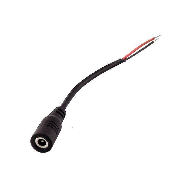 25 cm DC Kabel mit Powerbuchse für Netzteile
