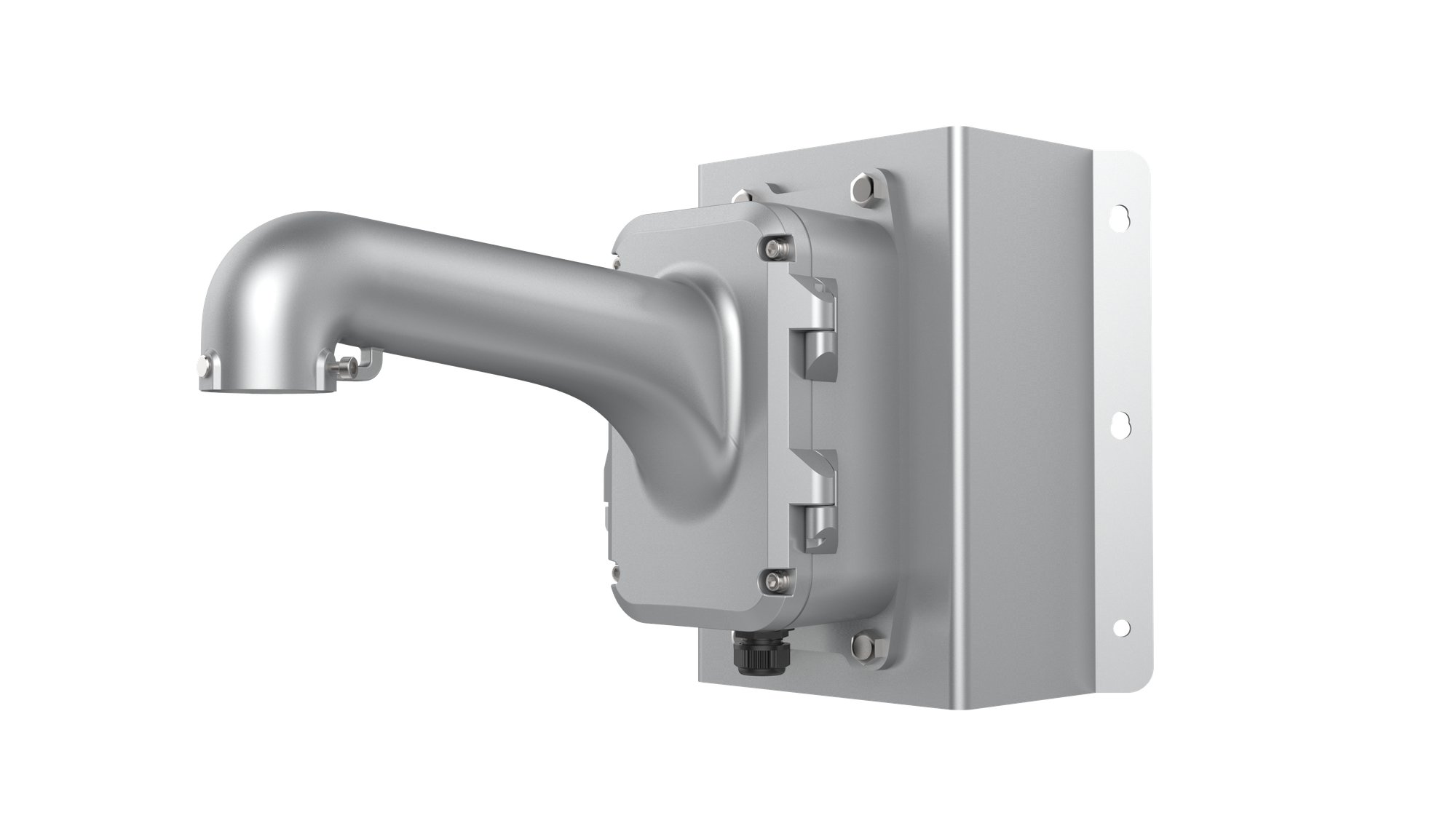 DS-1604ZJ-BOX-CORNER-P — Eckhalterung mit Abzweigdose für Speed-Dome-Kameras