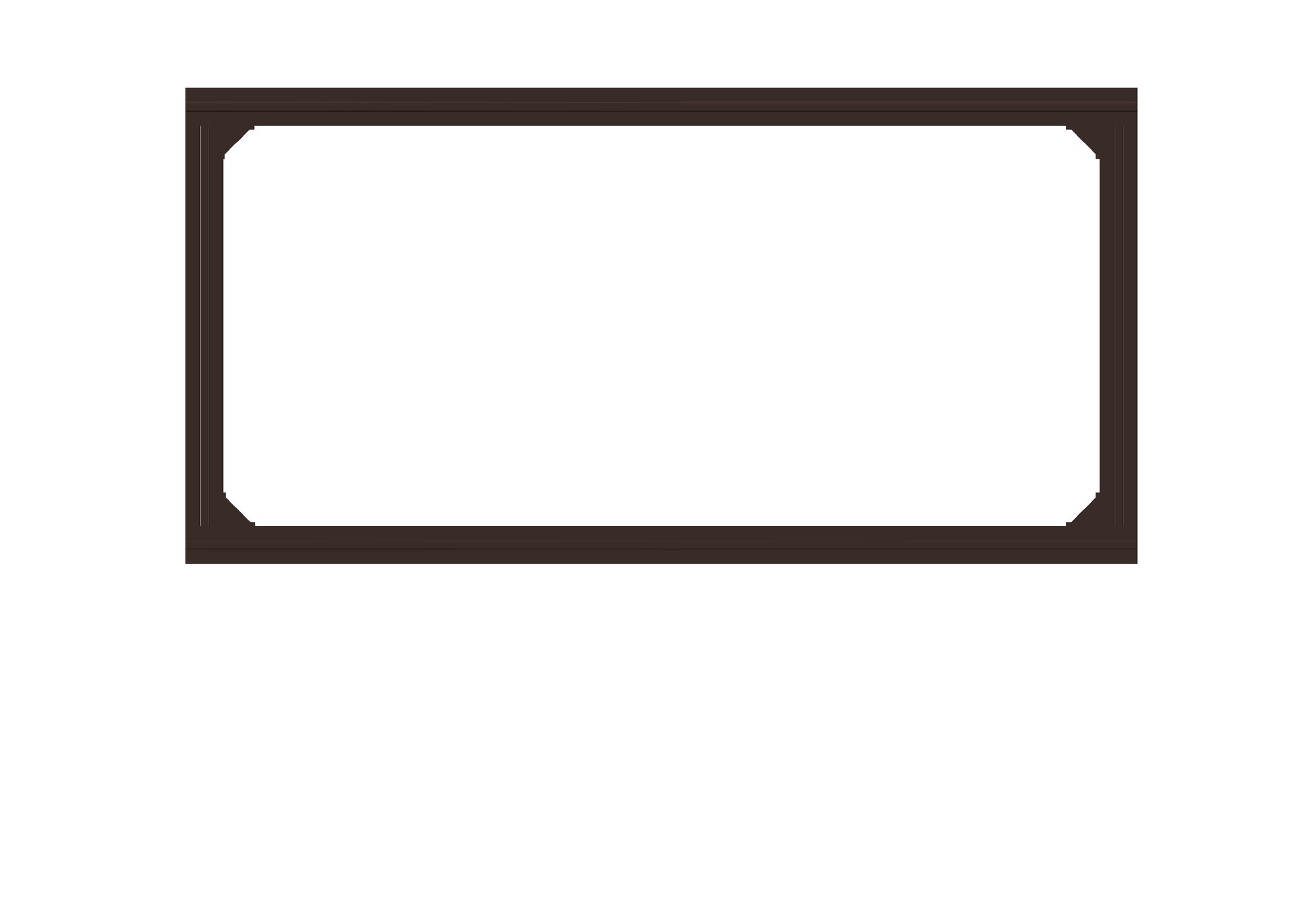 DS-DL215050W — LED-Display-Halterung für 1x2 Cabinet-Konfiguration