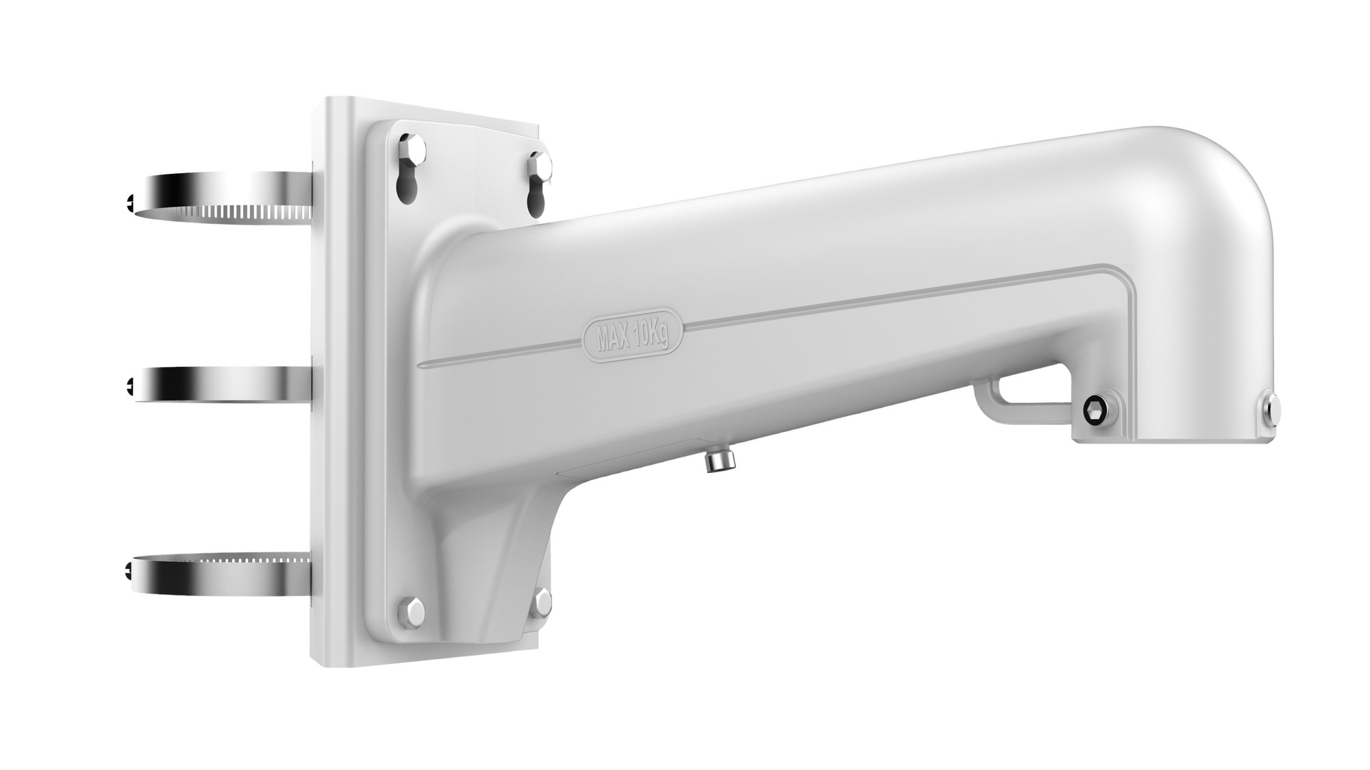 Hikvision DS-1602ZJ-Pole — Vertikale Masthalterung für Speed-Dome-Kameras